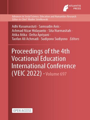 cover image of Proceedings of the 4th Vocational Education International Conference (VEIC 2022)